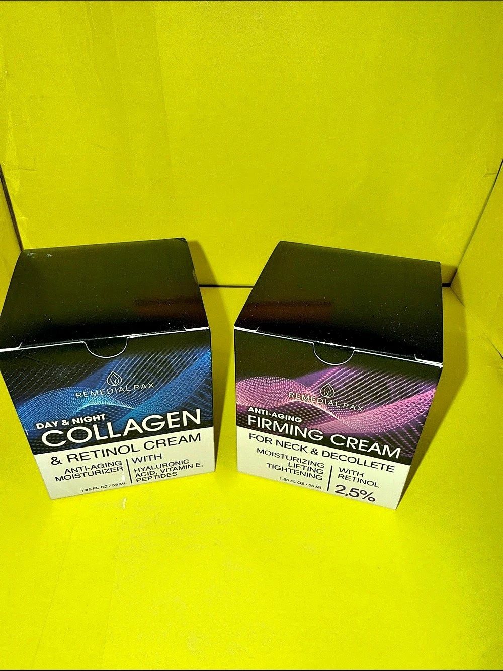 Remedial Pax Collagen & Retinol Cream and Firming Cream Set